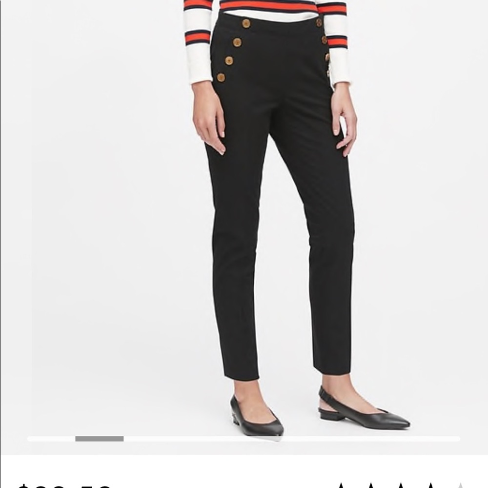 Banana Republic Sloan Skinny Sailor Pant